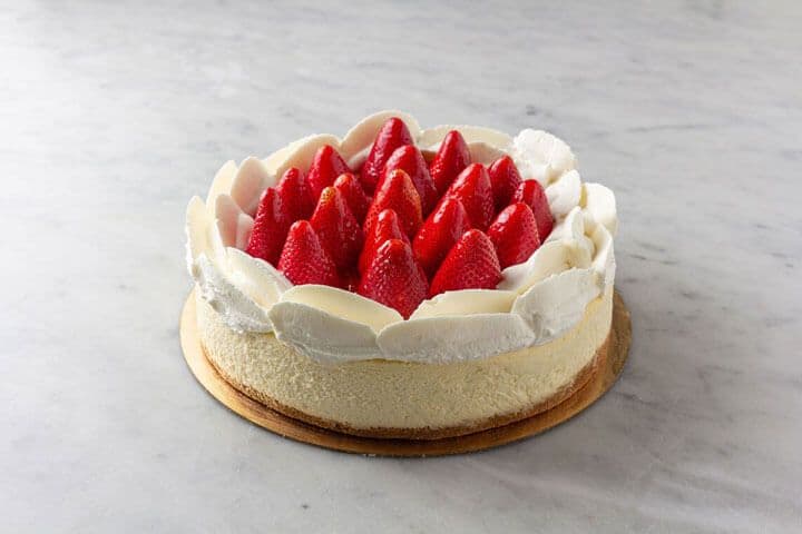 Porto's Fresh Strawberry Cheesecake