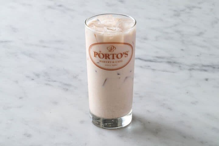 Porto's Iced Chai Latte