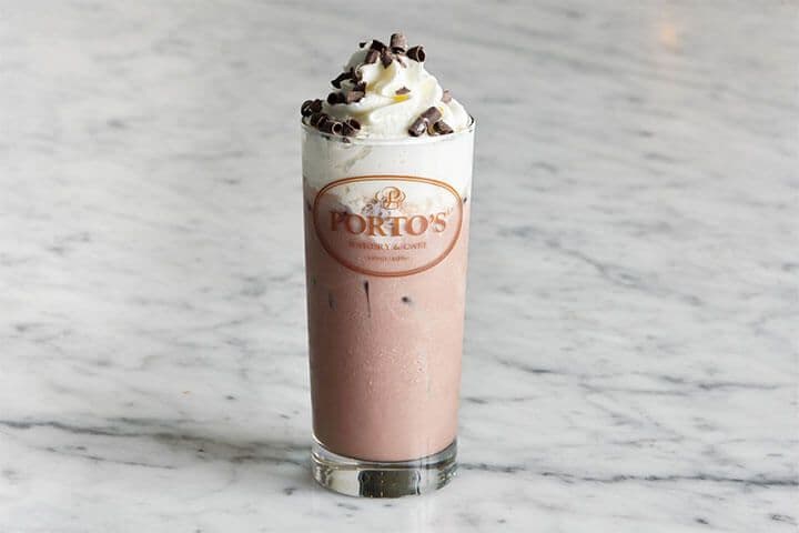 Porto's Iced Hot Chocolate