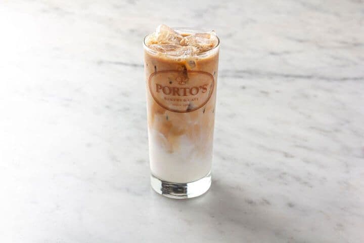 Porto's Iced Latte
