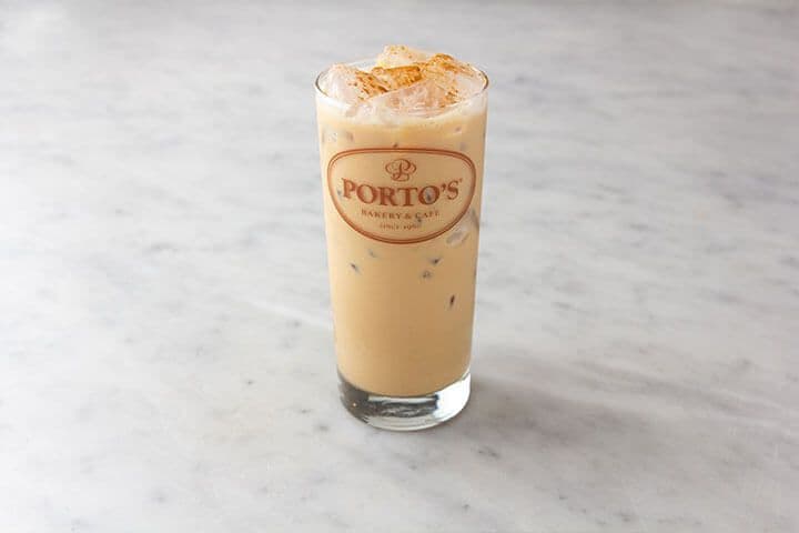 Porto's Iced Pumpkin Spice Latte