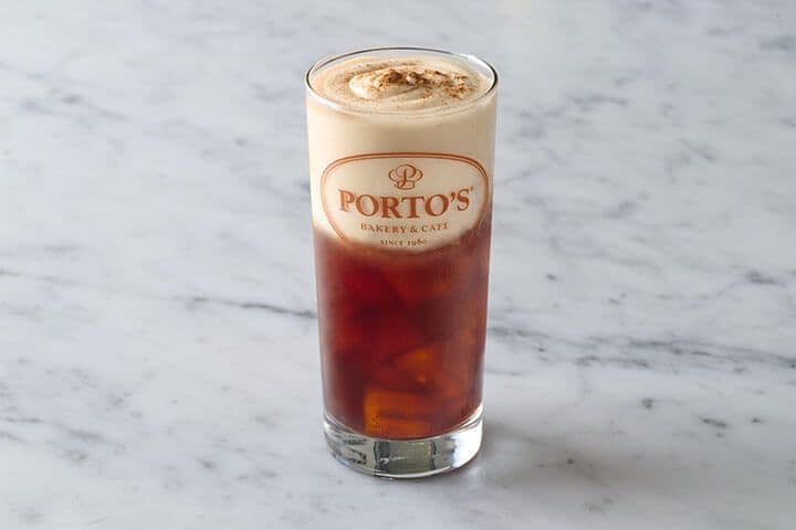 Porto's Pumpkin Sweet Cream Cold Brew